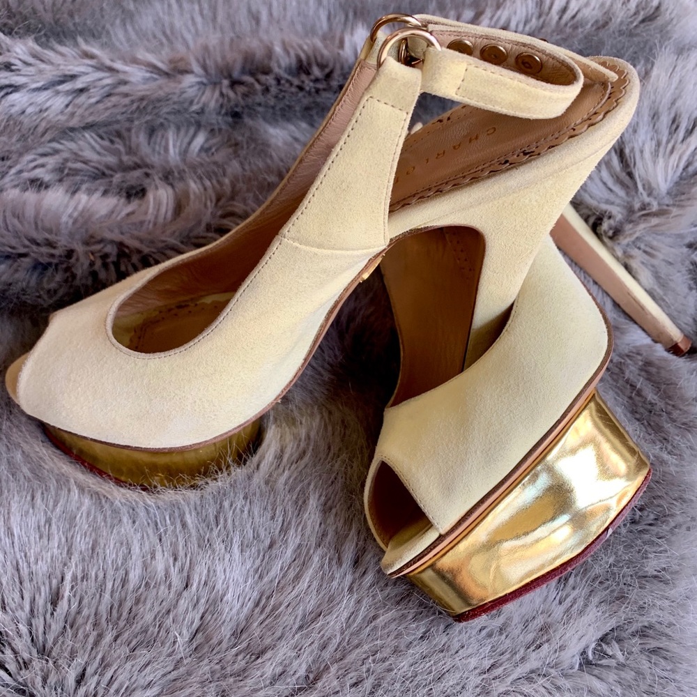 ❤️‍🔥❤️‍🔥SEXY Charlotte Olympia Vie En Rose Stilettos❤️‍🔥❤️‍🔥